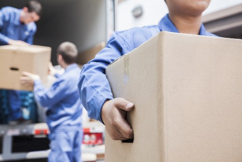 Man and van moving furniture in London