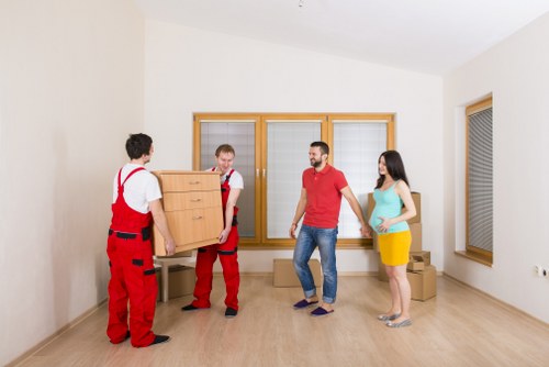 Professional packing service for a London home move