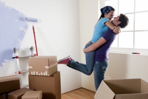 London apartment moving access and loading situation
