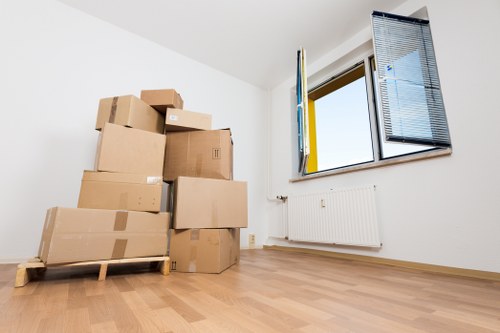 Illustration of a secure London Man And Van payment process