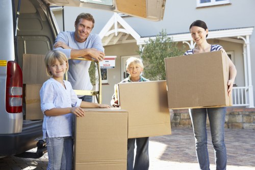 Example of a small flat move quote in London