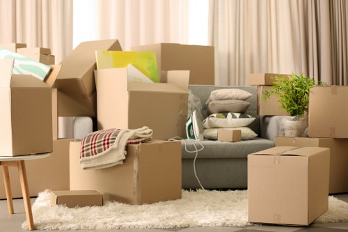 Urban relocation using a London man with van service