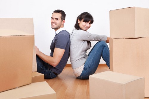 Commercial removals van service across London